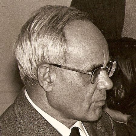 Foto zeigt ein Portrait von Karl Rahner aus dem Jahre 1974.